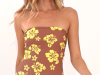 Załaduj i odtwarzaj film w przeglądarce Gallery, Video: Wednesday In Hawaii By Rio De Sol Kostium Jednoczęściowy Pua-Coco-Lilikoi Aloha