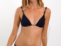 Załaduj i odtwarzaj film w przeglądarce Gallery, Video: Rio De Sol Figi Bikini Bottom Malibu-Black Essential-Noa