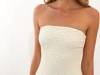 Załaduj i odtwarzaj film w przeglądarce Gallery, Video: Rio De Sol Kostium Jednoczęściowy Brisa-Offwhite Tube-Op