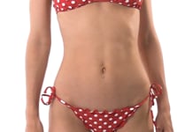 Załaduj i odtwarzaj film w przeglądarce Gallery, Video: Rio De Sol Top Bikini Top Poa Red Frufru