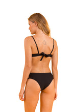 Załaduj obraz do przeglądarki galerii, Model Back: Rio De Sol Figi Bikini Bottom Bora-Black Madrid-Trio