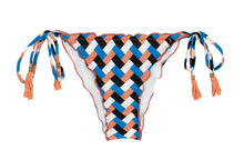 Załaduj obraz do przeglądarki galerii, Product Front: Rio De Sol Figi Bikini Bottom Geometric Frufru