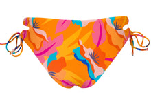 Załaduj obraz do przeglądarki galerii, Product Back: Rio De Sol Figi Bikini Bottom Orange-Bloom Madrid