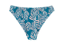 Załaduj obraz do przeglądarki galerii, Product Front: Rio De Sol Figi Bikini Bottom Palms-Blue Nice
