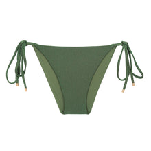 Załaduj obraz do przeglądarki galerii, Product Front: Rio De Sol Figi Bikini Bottom Shimmer-Croco Lacinho