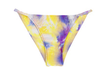 Załaduj obraz do przeglądarki galerii, Product Front: Rio De Sol Figi Bikini Bottom Tiedye-Purple Cheeky-Fixa