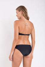 Załaduj obraz do przeglądarki galerii, Model Back: Rio De Sol Figi Bikini Bottom Touch-Black Essential-Comfy