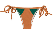 Załaduj obraz do przeglądarki galerii, Product Front: Rio De Sol Figi Bikini Calcinha Copper Green