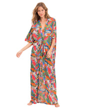 Załaduj obraz do przeglądarki galerii, Gallery: Rio De Sol Sukienka Plażowa Jungle Long Dress