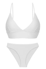 Załaduj obraz do przeglądarki galerii, Product Front: Rio De Sol Zestaw Bikini Set Cotele-Branco Tri-Tank Comfy