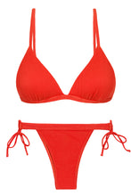 Załaduj obraz do przeglądarki galerii, Product Front: Rio De Sol Zestaw Bikini Set Cotele-Tomate Tri-Fixo Rio