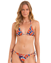 Załaduj obraz do przeglądarki galerii, Gallery: Rio De Sol Zestaw Bikini Set Leaves Tri-Inv Cheeky-Tie