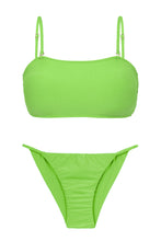 Załaduj obraz do przeglądarki galerii, Product Front: Rio De Sol Zestaw Bikini Set Lemon Bandeau-Reto Cheeky-Fixa