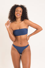 Załaduj obraz do przeglądarki galerii, Image 07: Rio De Sol Zestaw Bikini Set Navy Bandeau-Reto Nice-Fio