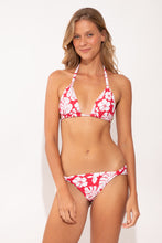 Załaduj obraz do przeglądarki galerii, Model Front: Rio De Sol Zestaw Bikini Set Pua-Hibiscus Mel