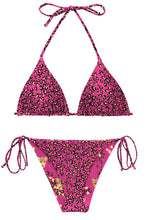 Załaduj obraz do przeglądarki galerii, Product Back: Rio De Sol Zestaw Bikini Set Roar-Pink Tri-Inv Ibiza-Comfy