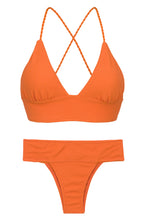 Załaduj obraz do przeglądarki galerii, Product Front: Rio De Sol Zestaw Bikini Set St-Tpz-Tangerina Tri-Cos Rio-Cos