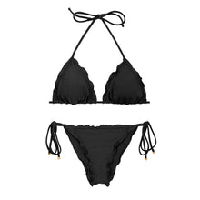Załaduj obraz do przeglądarki galerii, Product Front: Rio De Sol Zestaw Bikini Set Touch-Black Frufru