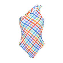 Załaduj obraz do przeglądarki galerii, Product Front: Rio De Sol Kostium Jednoczęściowy Square Santorini