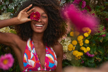 Załaduj obraz do przeglądarki galerii, Image 06: Rio De Sol Top Bikini Top Antelope Halter-Double