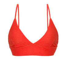 Załaduj obraz do przeglądarki galerii, Product Front: Rio De Sol Top Bikini Top Cotele-Tomate Tri-Tank