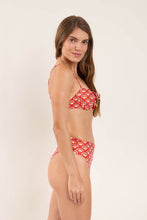 Załaduj obraz do przeglądarki galerii, Image 04: Rio De Sol Top Bikini Top Floral-Scales Balconet-Tie