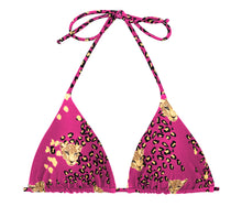 Załaduj obraz do przeglądarki galerii, Product Front: Rio De Sol Top Bikini Top Roar-Pink Tri-Inv