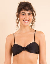Załaduj obraz do przeglądarki galerii, Image 11: Rio De Sol Top Bikini Top Shimmer-Black Bandeau-Joy