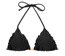 Załaduj obraz do przeglądarki galerii, Product Front: Rio De Sol Top Bikini Top Shimmer-Black Frufru