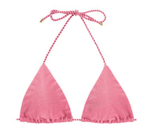Załaduj obraz do przeglądarki galerii, Product Front: Rio De Sol Top Bikini Top Shimmer-Confetti Tri-Rope