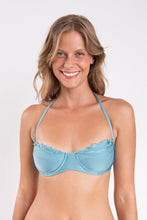 Załaduj obraz do przeglądarki galerii, Gallery: Rio De Sol Top Bikini Top Shimmer-Laguna Balconet-Frufru