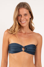 Załaduj obraz do przeglądarki galerii, Gallery: Rio De Sol Top Bikini Top Shimmer-Shark Mavi