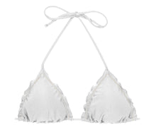 Załaduj obraz do przeglądarki galerii, Product Front: Rio De Sol Top Bikini Top Shimmer-White Frufru