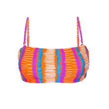 Załaduj obraz do przeglądarki galerii, Product Front: Rio De Sol Top Bikini Top Stripes Bandeau-Reto