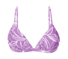 Załaduj obraz do przeglądarki galerii, Product Front: Rio De Sol Top Bikini Top Trail-Purple Tri-Fixo
