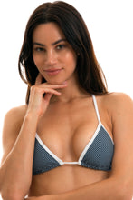 Załaduj obraz do przeglądarki galerii, Gallery: Rio De Sol Top Bikini Top Tri Micro Poa White