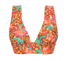 Załaduj obraz do przeglądarki galerii, Product Front: Rio De Sol Top Bikini Top Tropics Halter-Marina