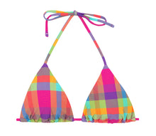 Załaduj obraz do przeglądarki galerii, Product Front: Rio De Sol Top Bikini Top Tulip-Garden Tri-Inv