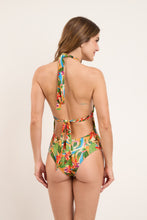 Załaduj obraz do przeglądarki galerii, Model Back: Rio De Sol Kostium Jednoczęściowy Tropical Mel-Op