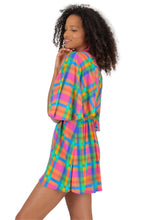 Załaduj obraz do przeglądarki galerii, Image 04: Rio De Sol Mini Dress Tulip-Garden Mini Dress