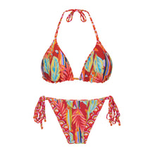 Załaduj obraz do przeglądarki galerii, Product Back: Rio De Sol Zestaw Bikini Set Floral-Scales Tri-Inv Lacinho
