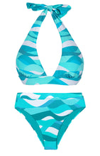 Załaduj obraz do przeglądarki galerii, Product Front: Rio De Sol Zestaw Bikini Set Mayaguana Halter-Cos Hotpant-Cos
