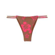 Załaduj obraz do przeglądarki galerii, Product Front: Wednesday In Hawaii By Rio De Sol Figi Bikini Bottom Pua-Coco-Guava Isla
