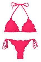 Załaduj obraz do przeglądarki galerii, Product Front: Rio De Sol Zestaw Bikini Set Dots-Virtual-Pink Frufru-Fio
