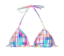 Załaduj obraz do przeglądarki galerii, Product Front: Rio De Sol Top Bikini Soutien Plaid Micro
