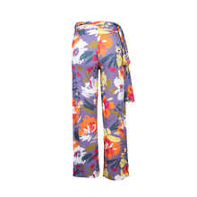Załaduj obraz do przeglądarki galerii, Product Back: Rio De Sol Spodnie Plażowe Garden-Flower Pants Knot
