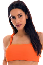 Załaduj obraz do przeglądarki galerii, Gallery: Rio De Sol Top Bikini Top St-Tpz-Tangerina Reto
