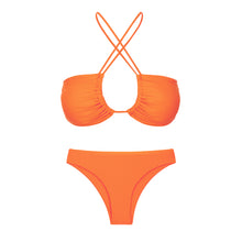 Załaduj obraz do przeglądarki galerii, Product Front: Rio De Sol Zestaw Bikini Set Bio-Laranjada Camille Essential
