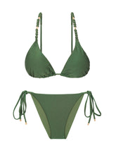 Załaduj obraz do przeglądarki galerii, Product Front: Rio De Sol Zestaw Bikini Set Shimmer-Croco Lia-Noa Lacinho
