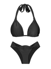 Załaduj obraz do przeglądarki galerii, Product Front: Rio De Sol Zestaw Bikini Set Shimmer-Black Mel
